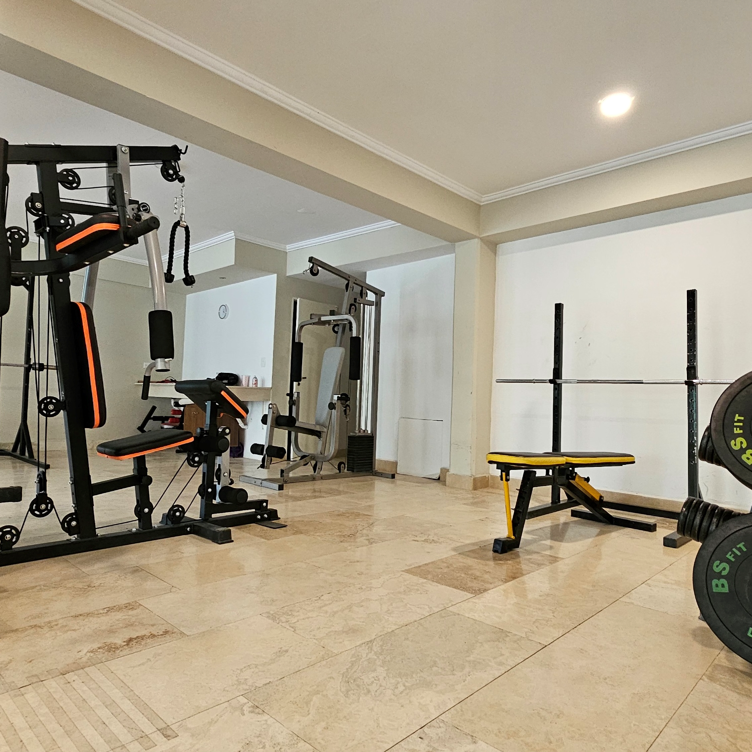 Gimnasio con Profesor y libre
